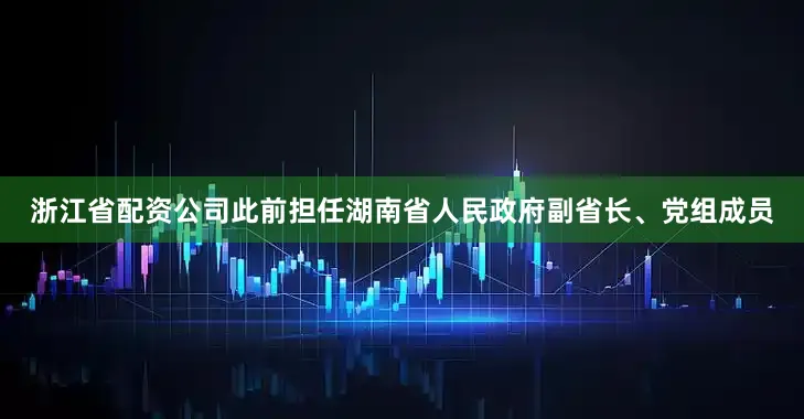 浙江省配资公司此前担任湖南省人民政府副省长、党组成员
